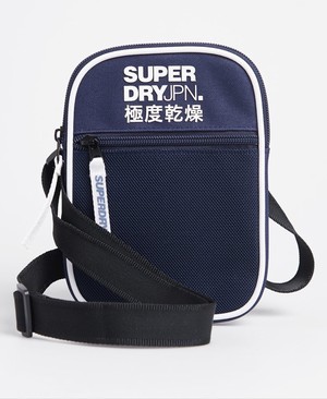 Superdry Sports Pouch Férfi Táska Sötétkék | PDUTQ0136